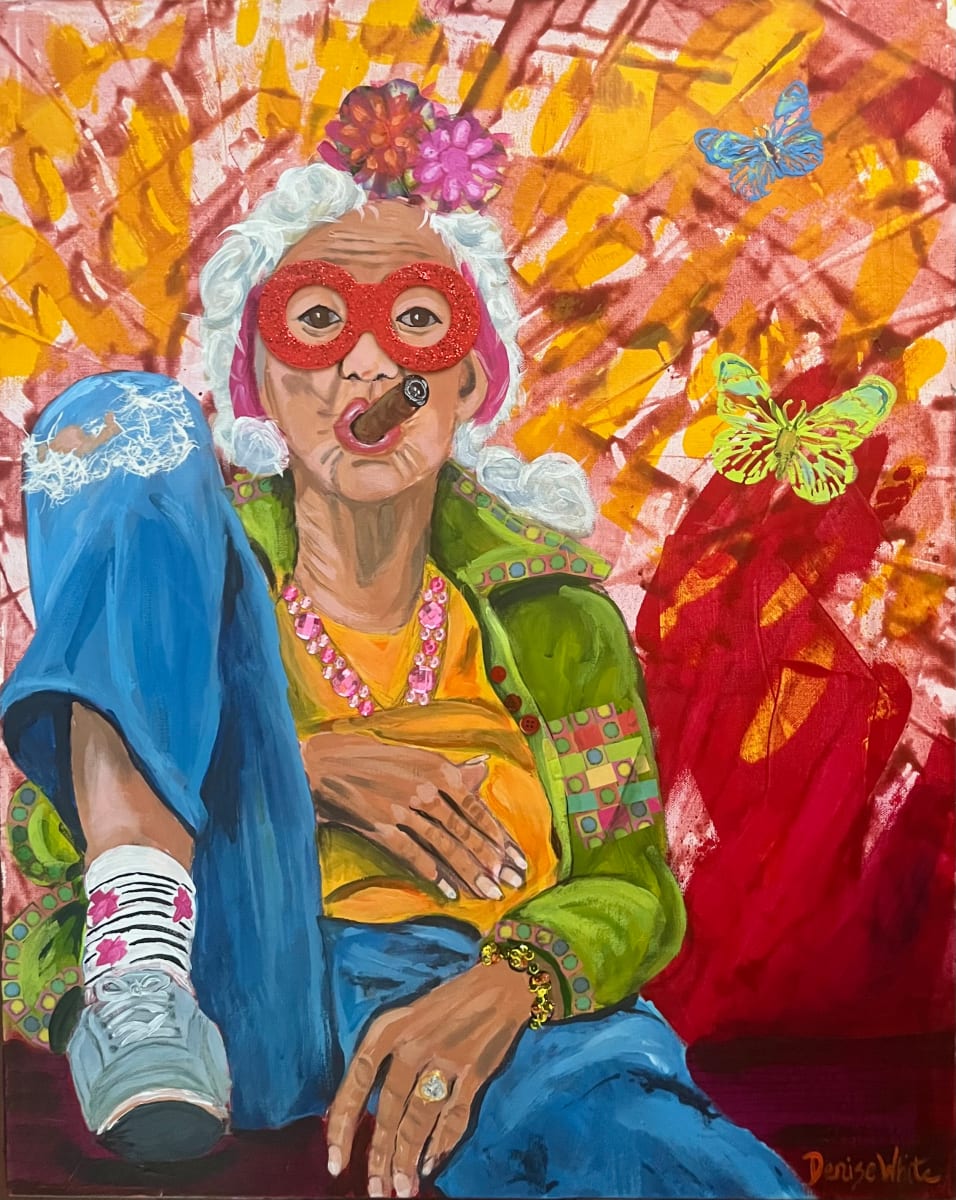 Takin’ My Break by Denise Epperson White  Image: 24x36x1.5