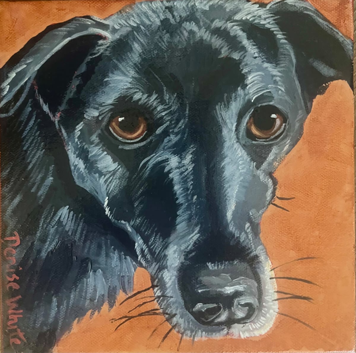 Sharp pup 2 by Denise Epperson White 