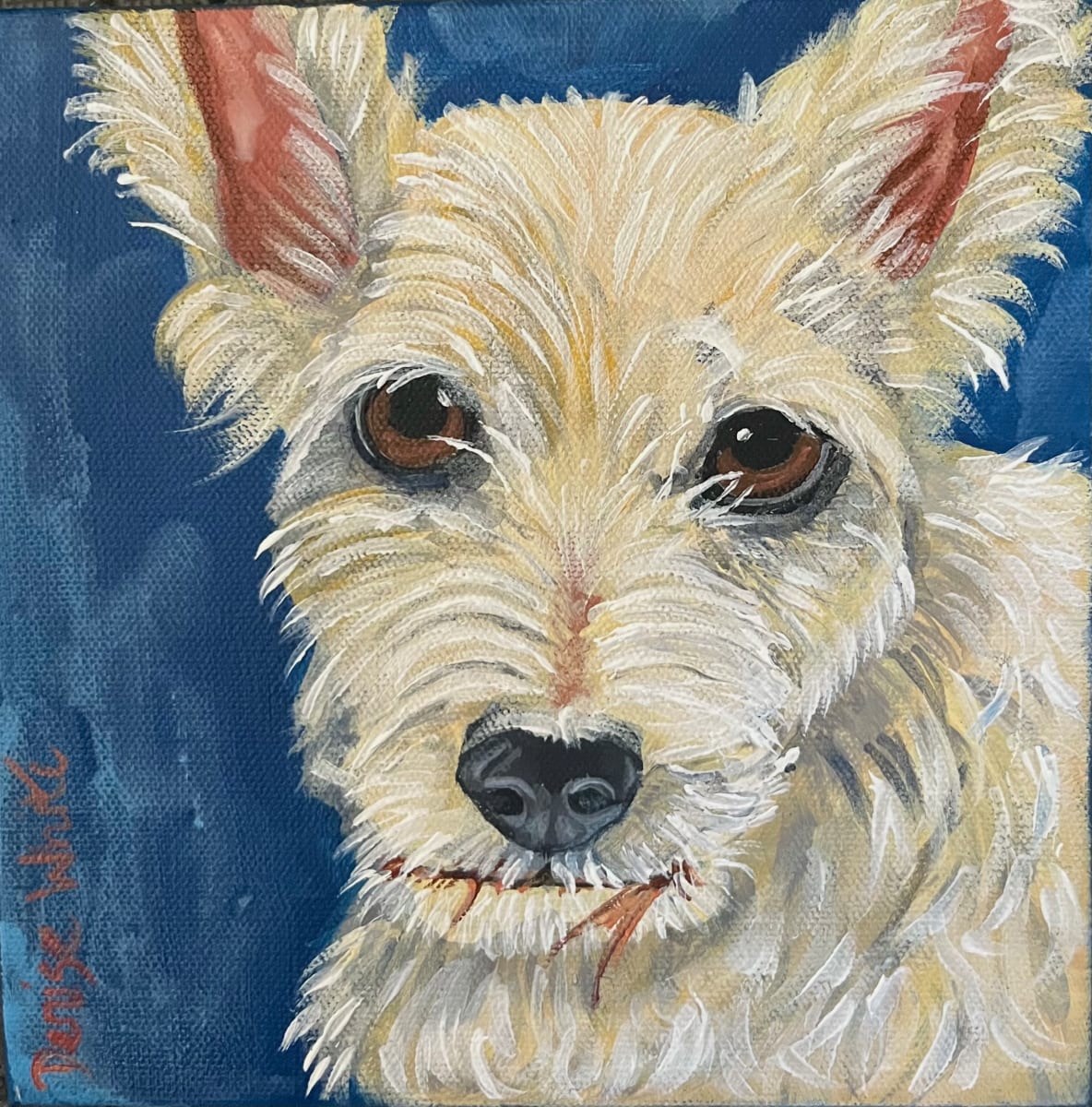 Sharp pup 1 by Denise Epperson White 