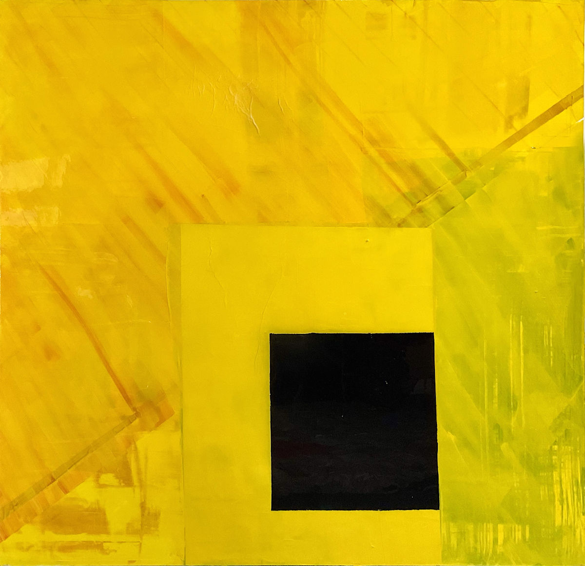 Abstraction of Yellow (Not) by Ritu Raj 
