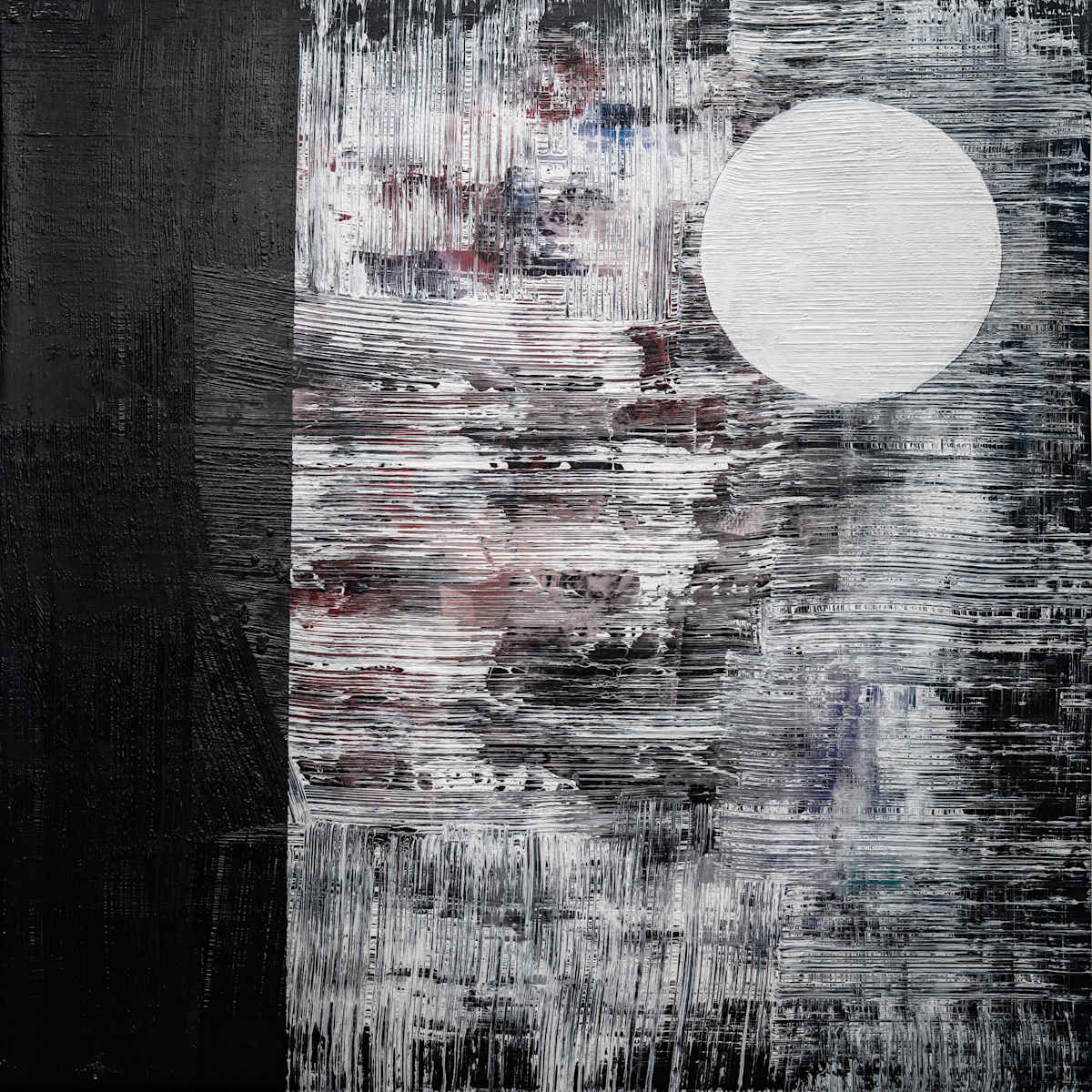 Moon Over Lake by Ritu Raj 