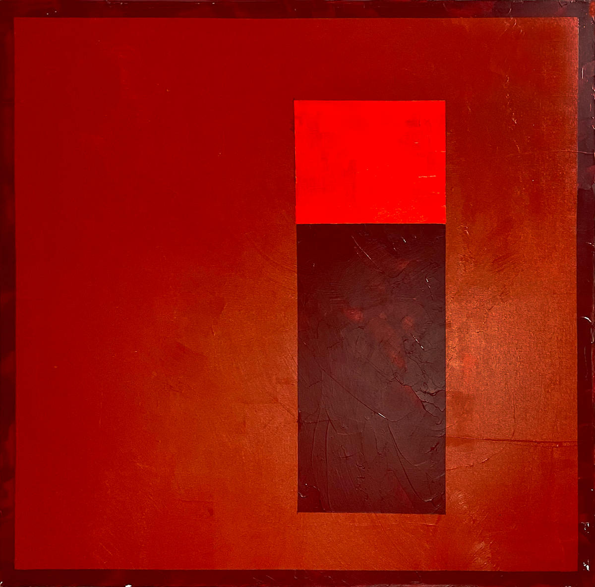 Red (Minimalist) by Ritu Raj 