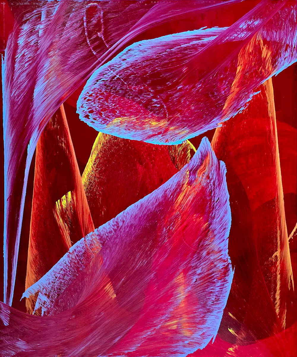 Waves of Threaded Flame by Ritu Raj 