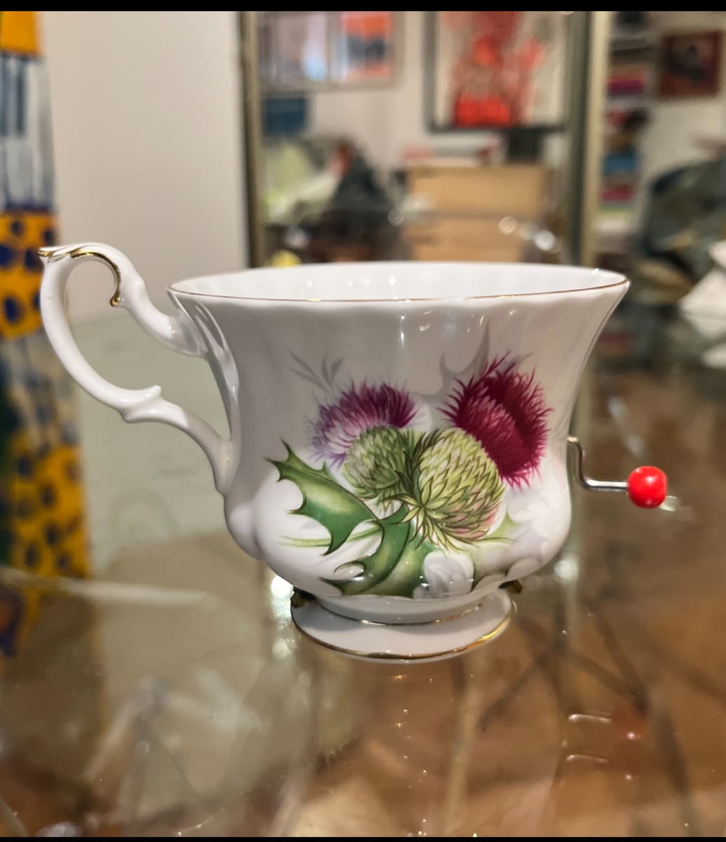 Musical Teacup, 2020 by Micah Adams 