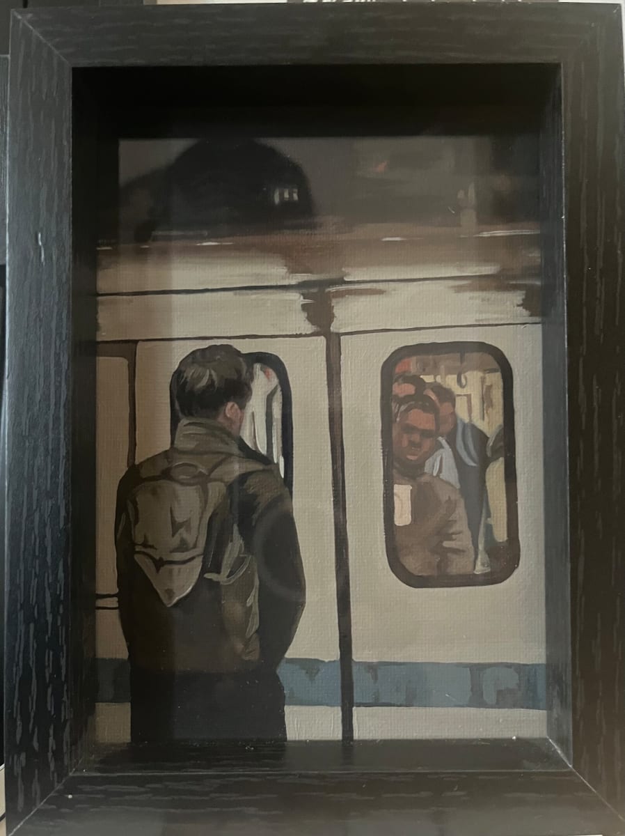 Departure, 2021 by Erica Jochim  Image: Departure 
Erica Jochim
4 x 6
2021
Oil on canvas board
