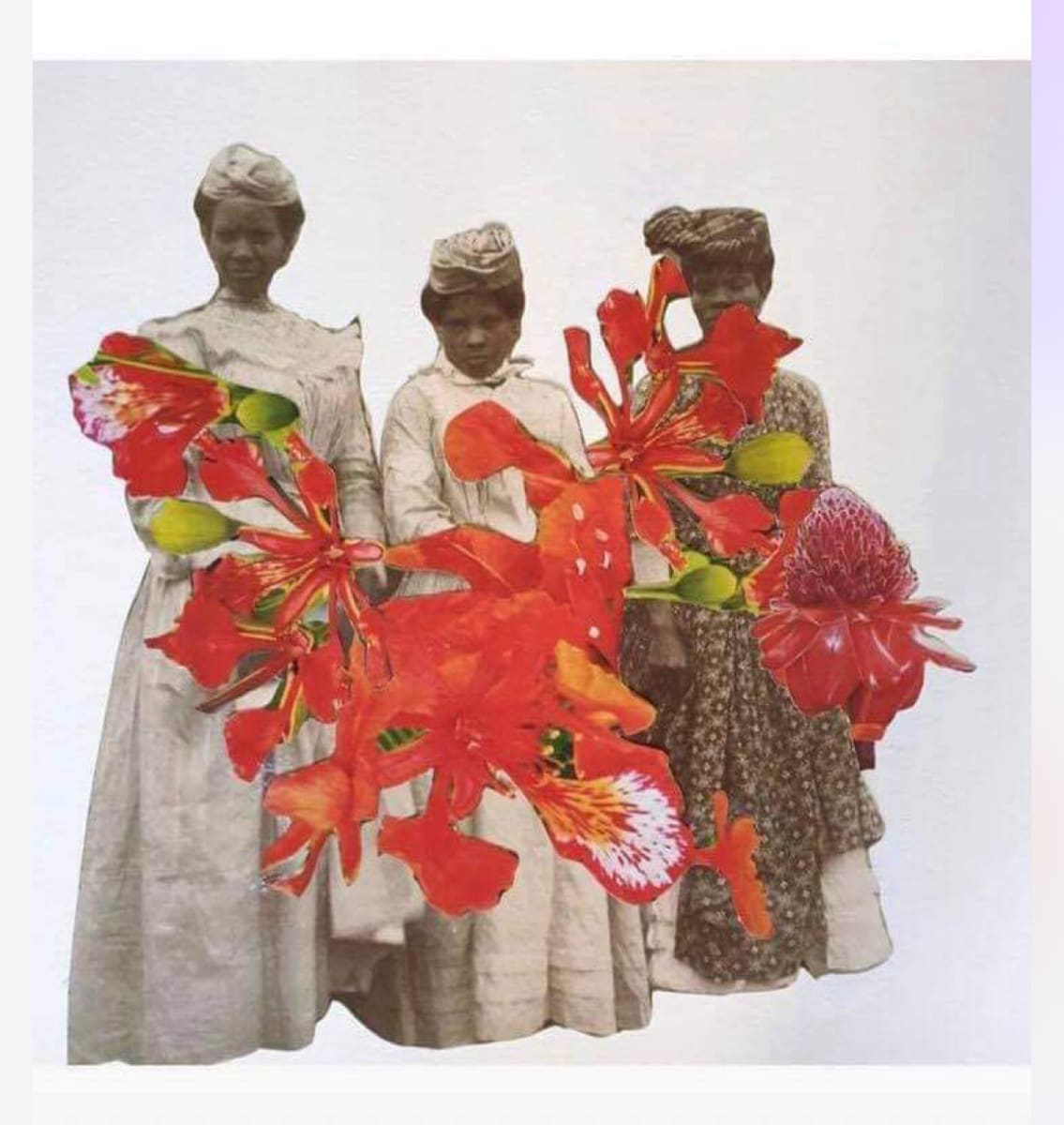 Postcard Series, 2020 by Jacqueline Bishop  Image: Jacqueline Bishop
Collage, 
Postcard series
2020
