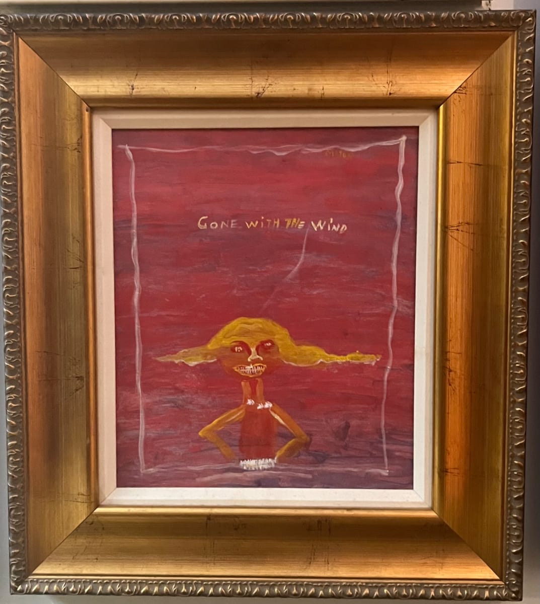 Gone with the Wind by Milton George  Image: Milton George 
''Gone with the Wind', ca. 1996
Oil on Canvas
11 1/2 × 14 in