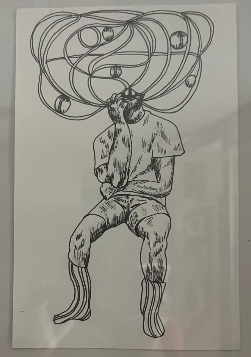 ‘Diligent’ 2020, (CompendiousDrawing) by Sheena Rose  Image: ‘Diligent’ 2020, 
Sheena Rose
Compendious Drawing,
 5.5”x8.5” 
Pen and Ink on Acid Free Paper