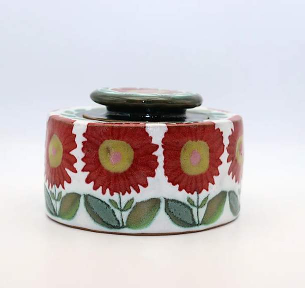 Small lidded ceramic container by Marissa Y. Alexander 
