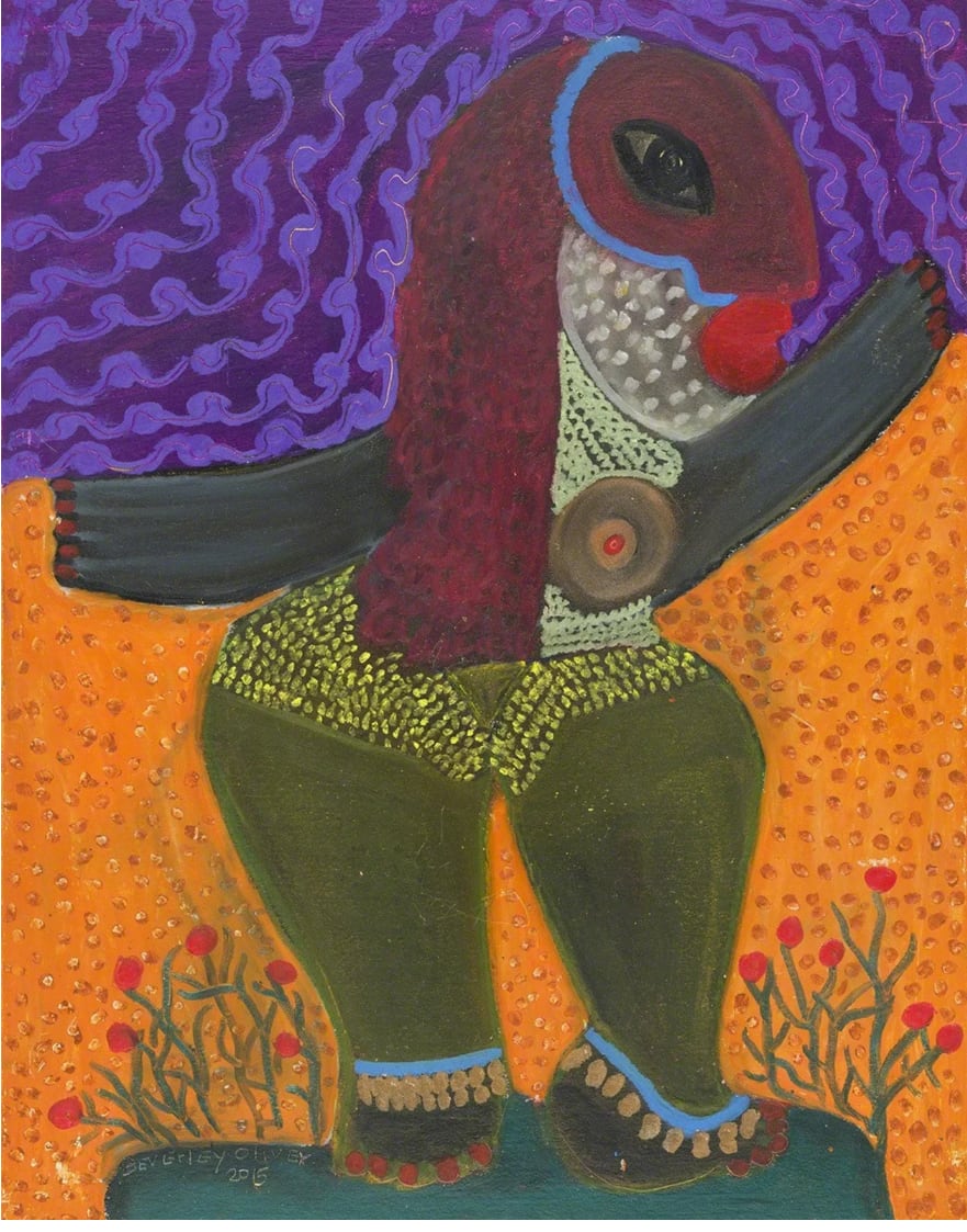 Dancer by Beverley Oliver  Image: Dancer, Beverley Oliver, 2014
Oil pastel on board