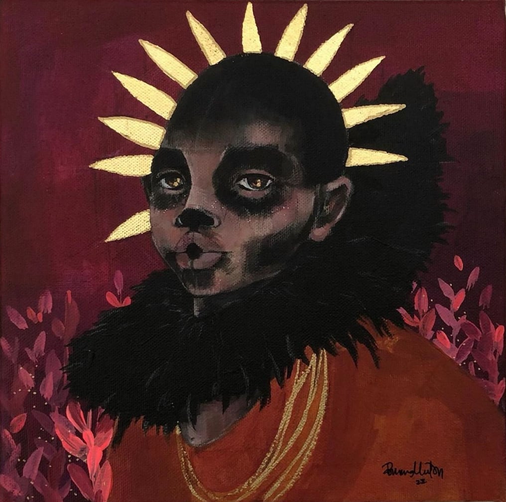 You and Imelda Were never Alone by Brianna McCarthy  Image: You and Imelda Were never Alone, 2022
Brianna McCarthy
Acrylic on Campus
10 x 10