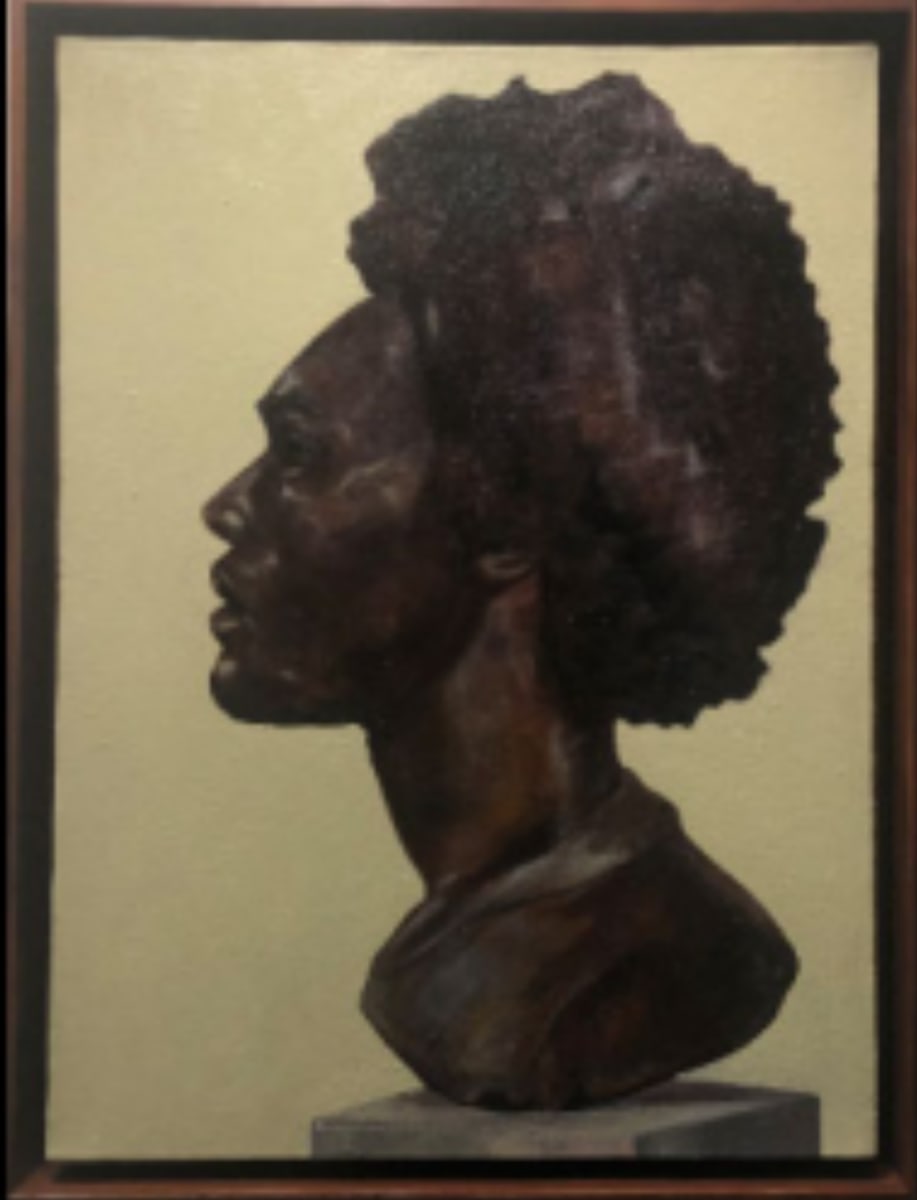 Bust Study of Case by Kimani Beckford  Image: Kimani Beckford
Bust Study of case
Oil on canvas 