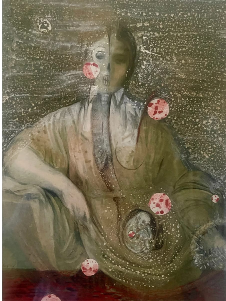 Madonna in the Age of Aids by David Boxer  Image: 
David Boxer
Madonna in the Age of Aids, 
1995/6
Mixed Media on Mattboard
11 × 8 in | 27.9 × 20.3 cm
Unique work