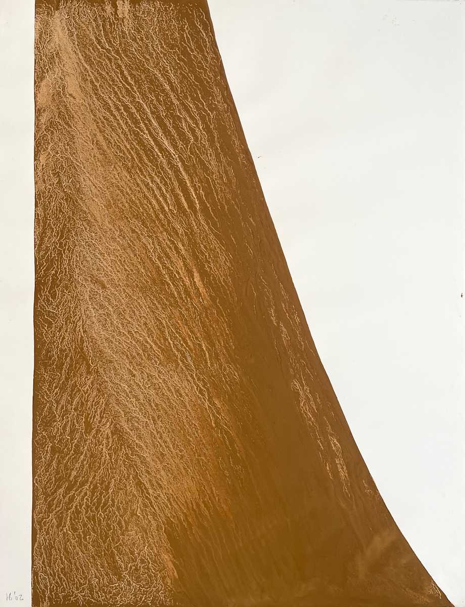 Skye 23, Yellow Earth Drawing 5 by Julie Brook 