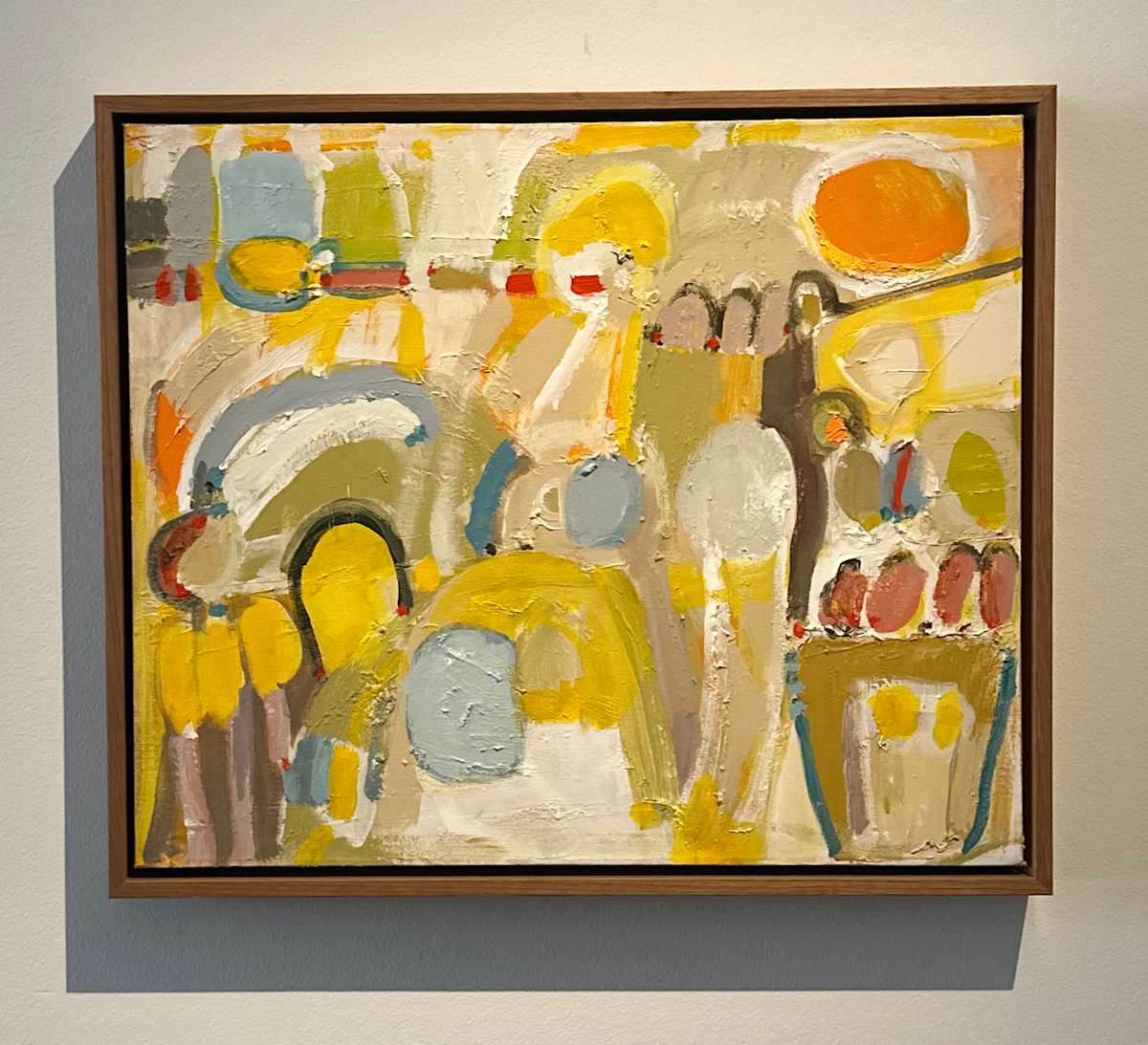 Flourish by Nancy Mona Russell  Image: framed by Faro Contemporary, May 2025