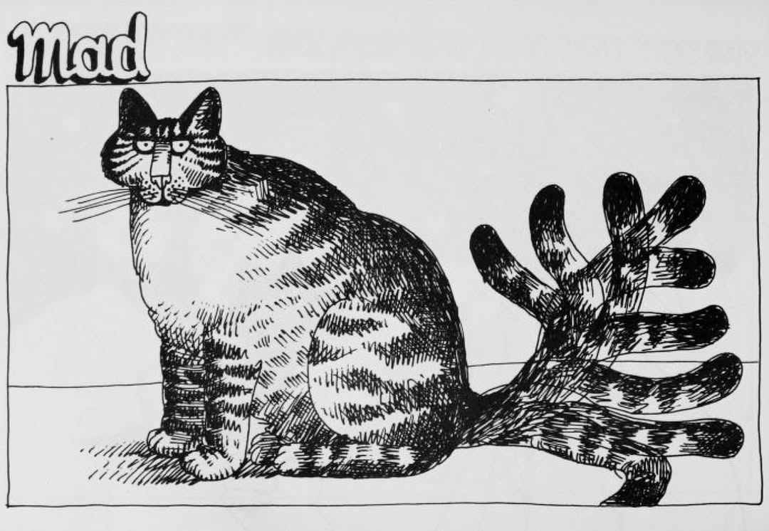Cat (Kat) by B. Kliban, Image 1.