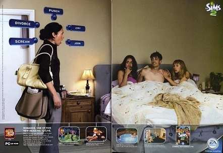 The Sims 2 Advertisement, Image 1.