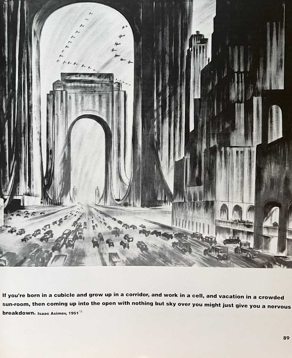 From The History of the Future: Images of the 21st Century by Raymond Hood, Image 1.