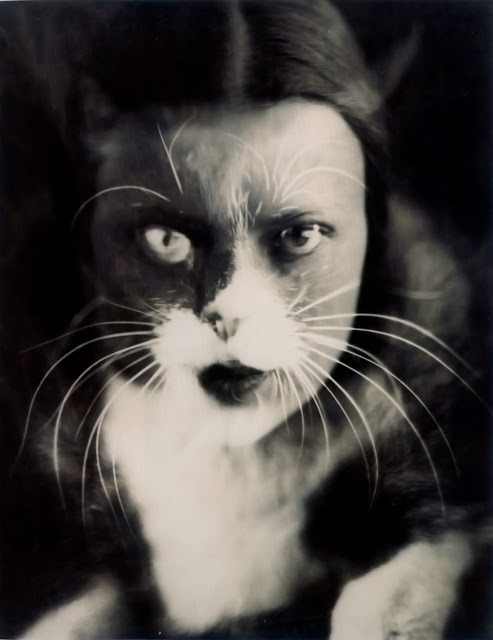 Cat and I by Wanda Wulz, Image 1.