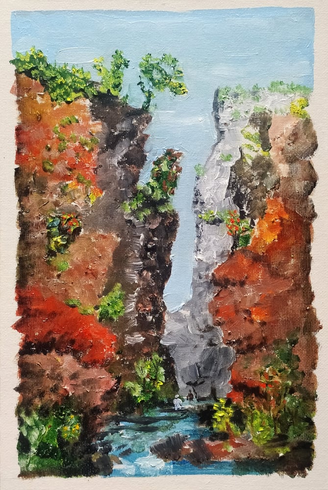 Desafiladeiro Vermelho by Richard Lyons  Image: 'The Red Gorge"