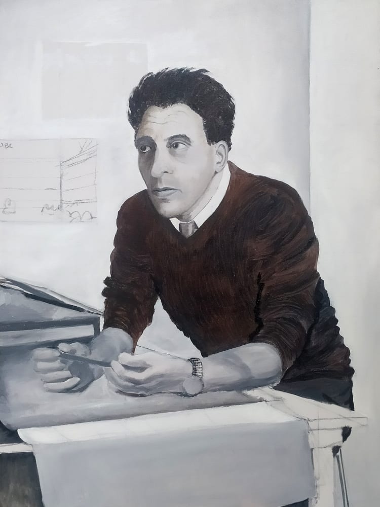 Retrato de Eric Lyons 1959 by Richard Lyons 