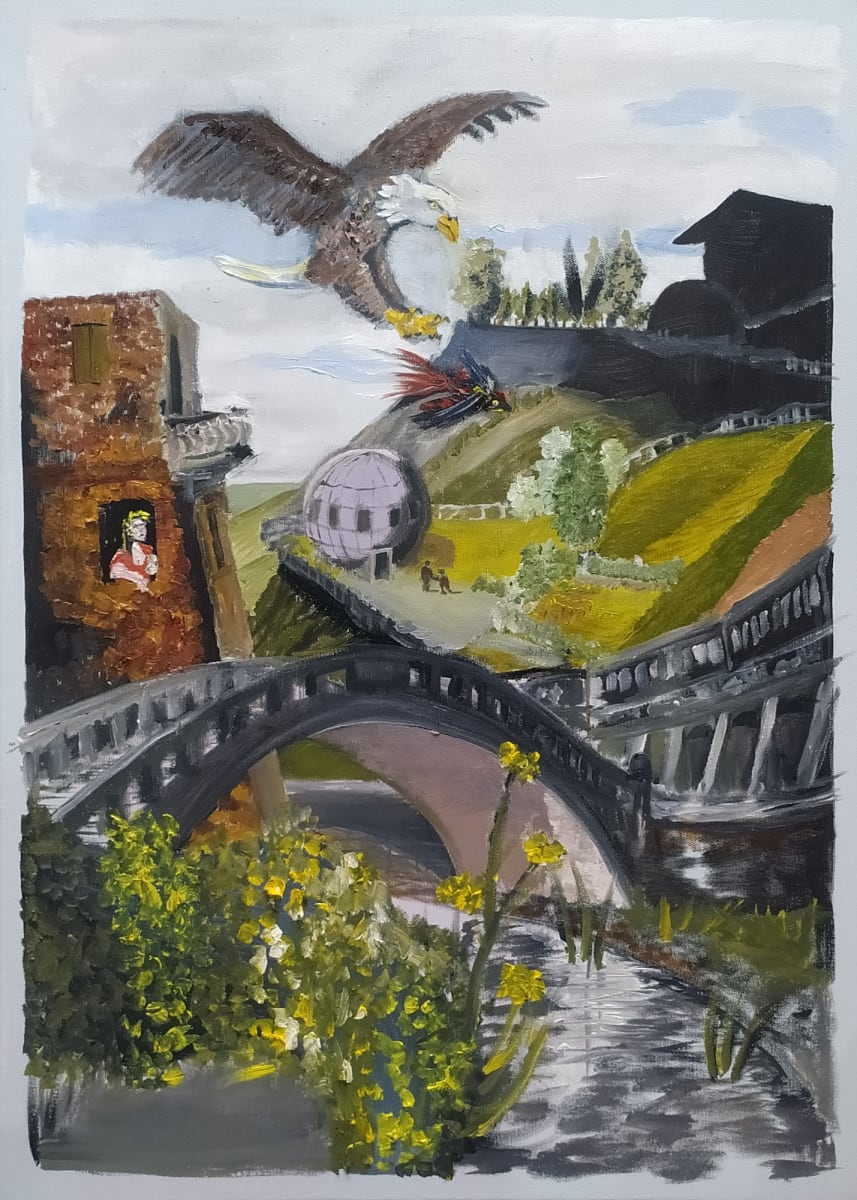 Enfeitiçado ('Bewitched') by Richard Lyons  Image: vista de um mundo de sonho encantado