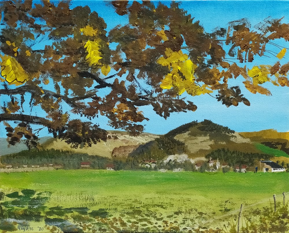 Autumn Oak leaves by Richard Lyons  Image: 'Folhas Outonais de Carvalho'