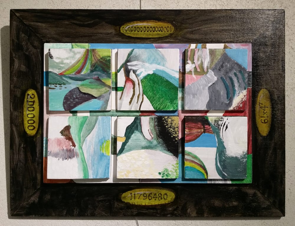 You Are the Artist! (permutable art) by Richard Lyons  Image: L'artiste c'est toi-même!