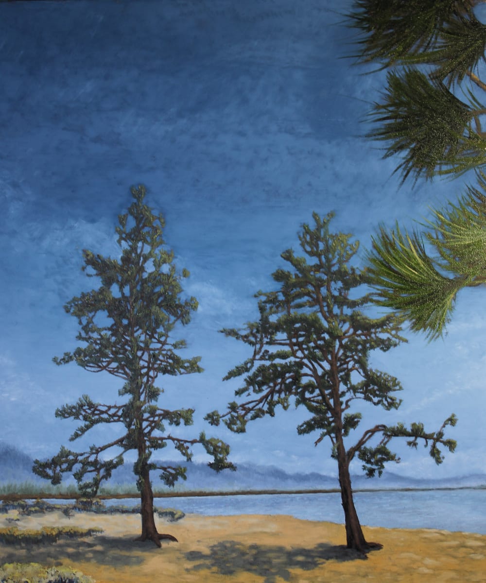 Nevada Beach - Three Pines by James Parker, Image 1.