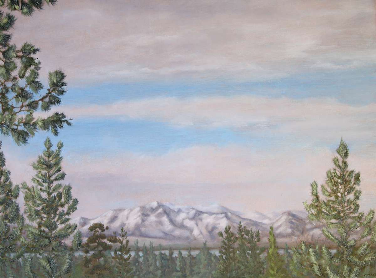 Sierras from Nevada by James Parker 