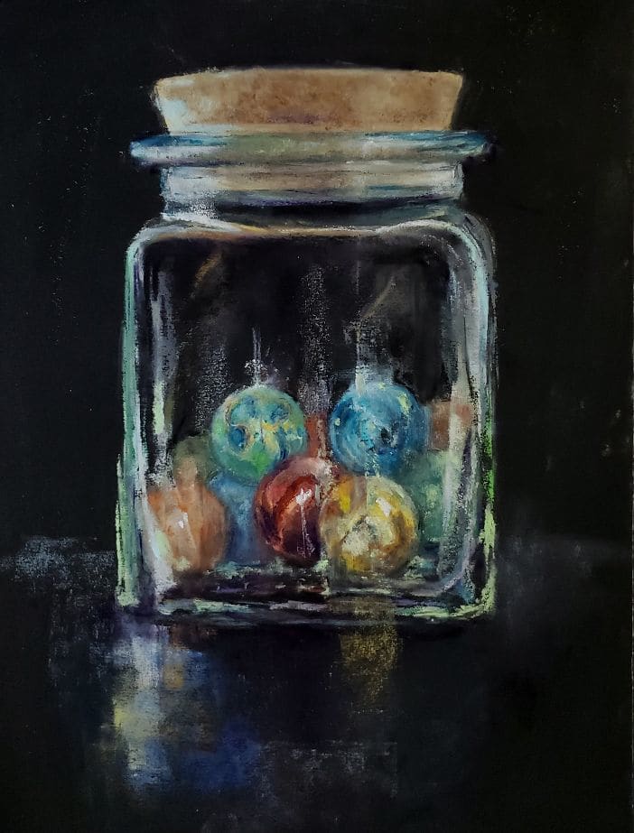 Glass In Glass by Linda Coulter 