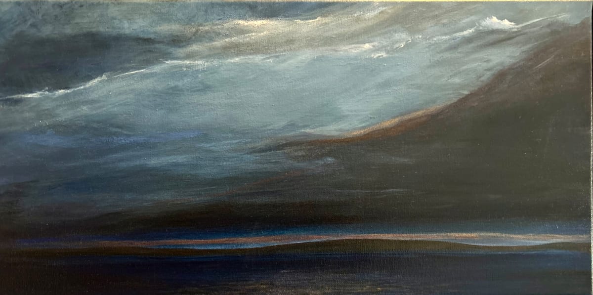 Night Cloud by Valerie Hodgson  Image: storm clouds at night