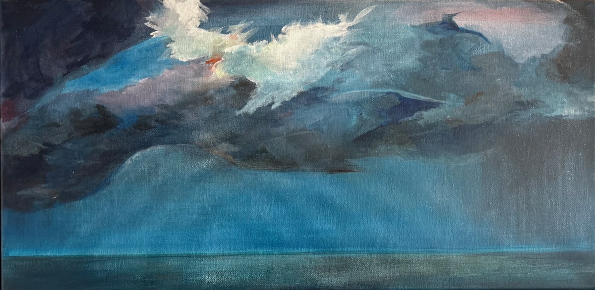 Storm by Valerie Hodgson  Image: Storm Over the Lake