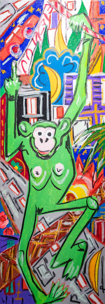 Scimmia Verde 綠猴 by Max Bi, Image 8.