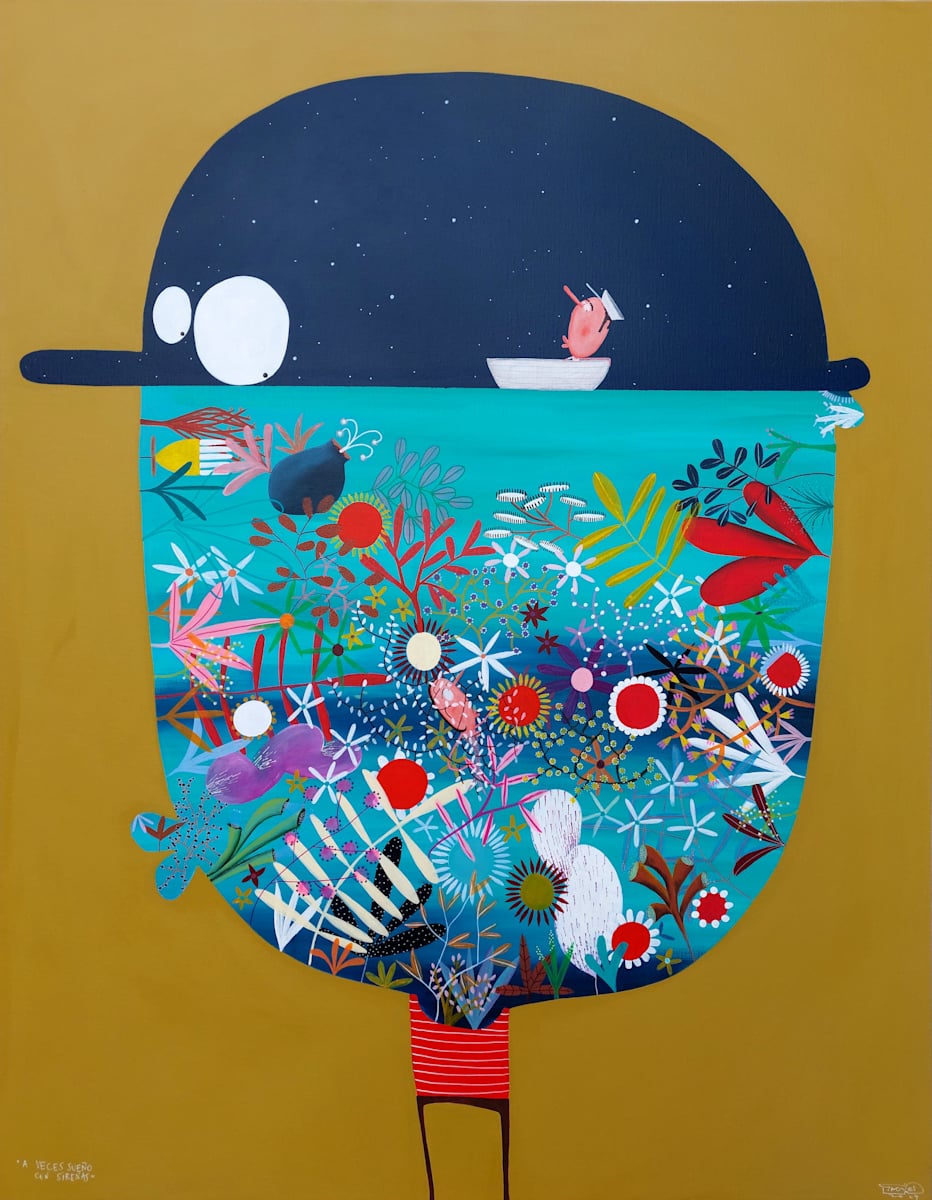 Sometimes, I dream with mermaid 有時，我會夢見與美人魚 by Moisés Yagües, Image 7.