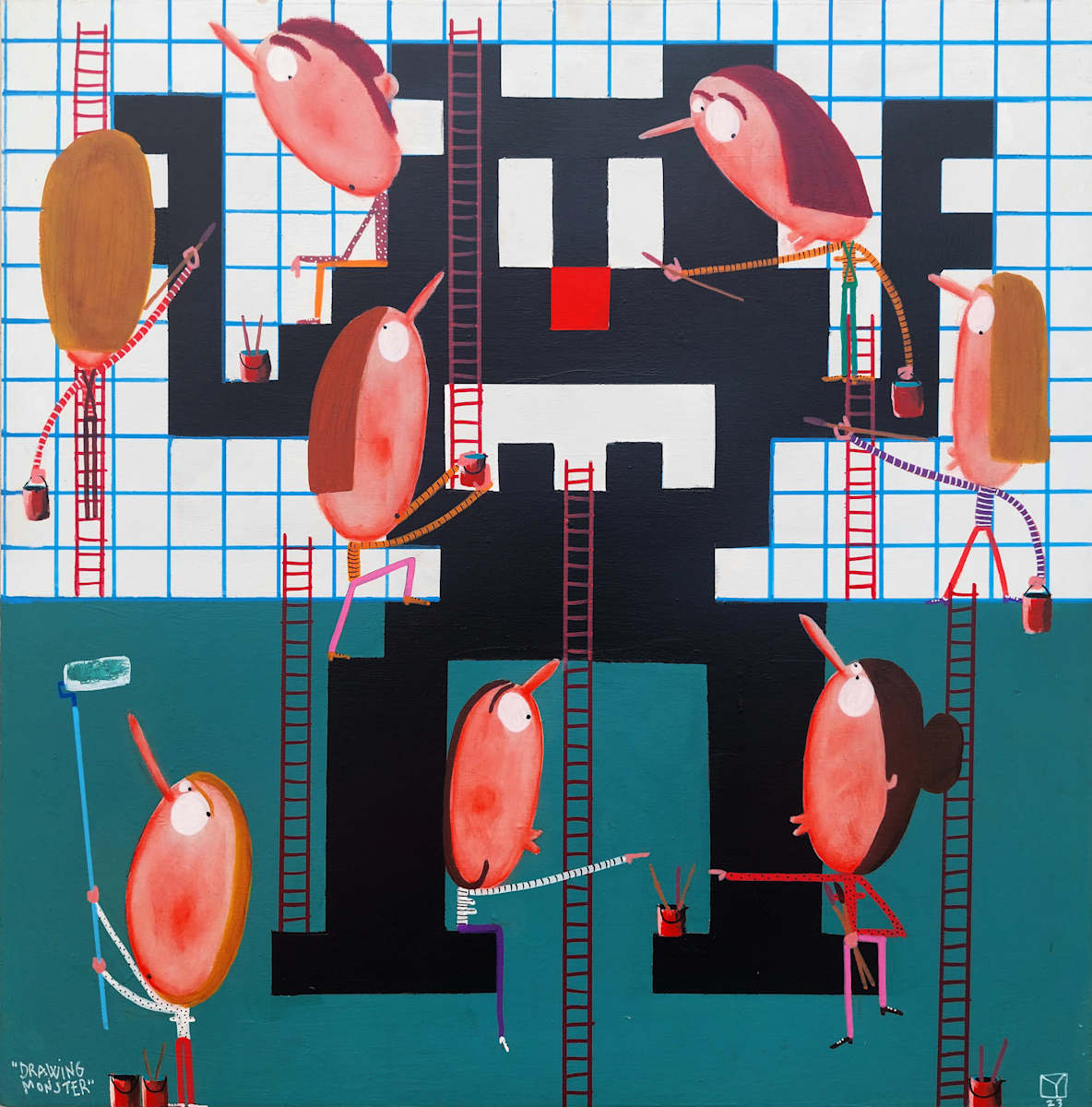 Drawing Monster 2023 繪圖怪物 2023 by Moisés Yagües, Image 4.