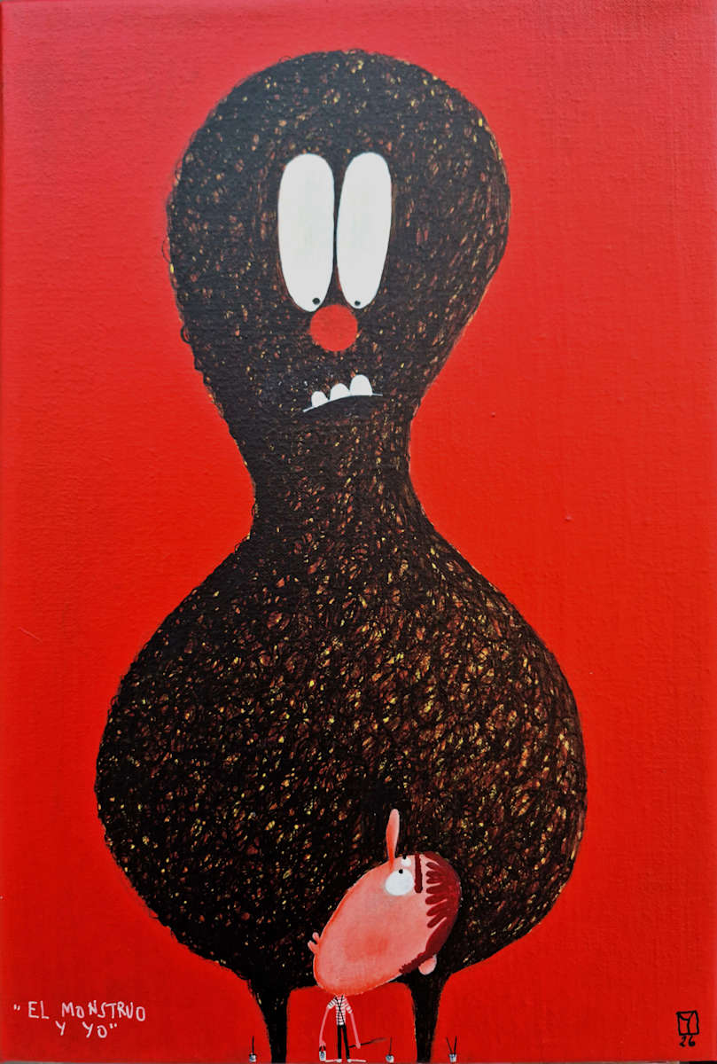 The Monster and me 怪獸與我 by Moisés Yagües, Image 1.