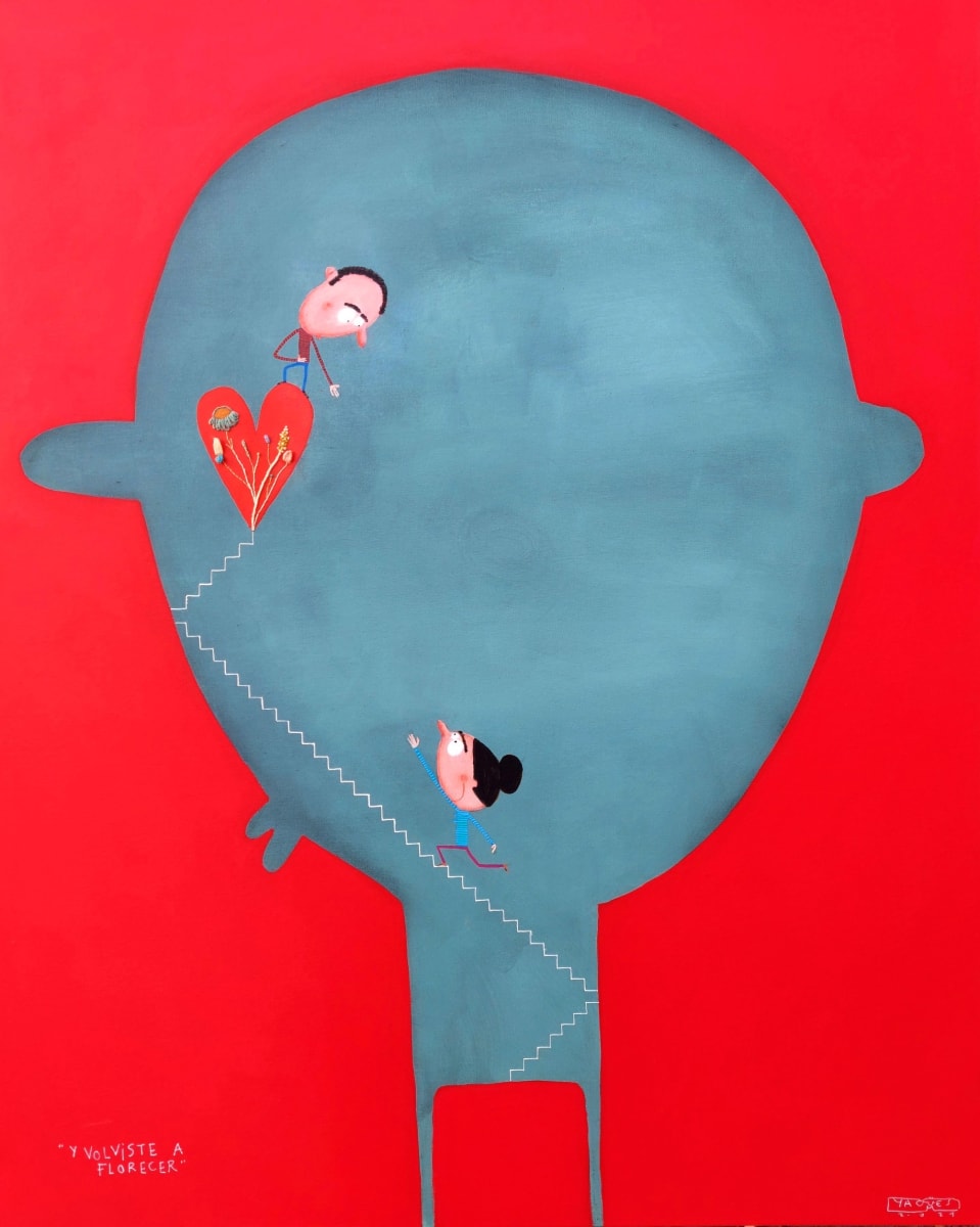 You returned to flower 你又回到了花的世界 by Moisés Yagües 