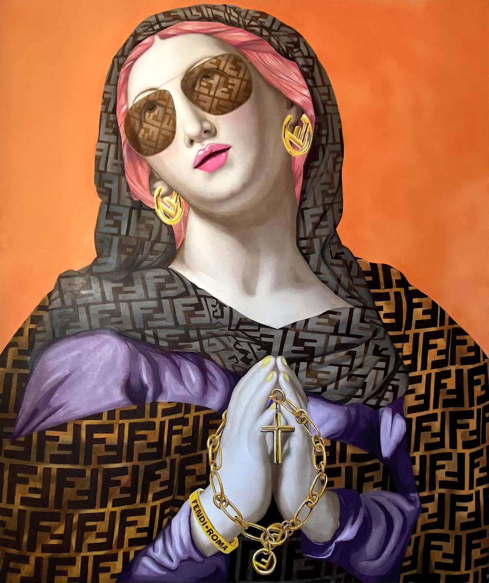 Madonna di Fendi 芬迪聖母 by Paolo Pilotti, Image 2.