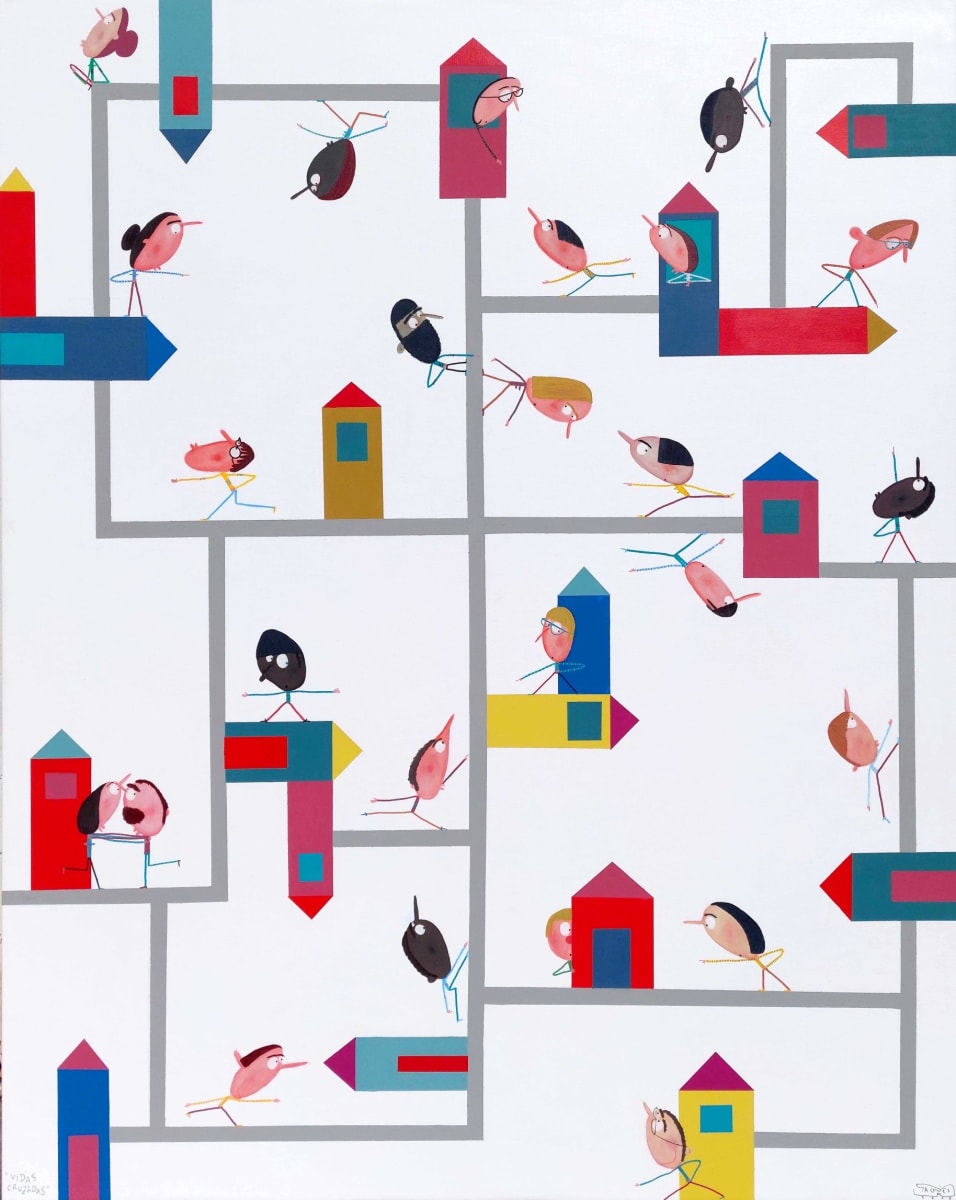 Crossing Lifes 穿越人生 by Moisés Yagües 