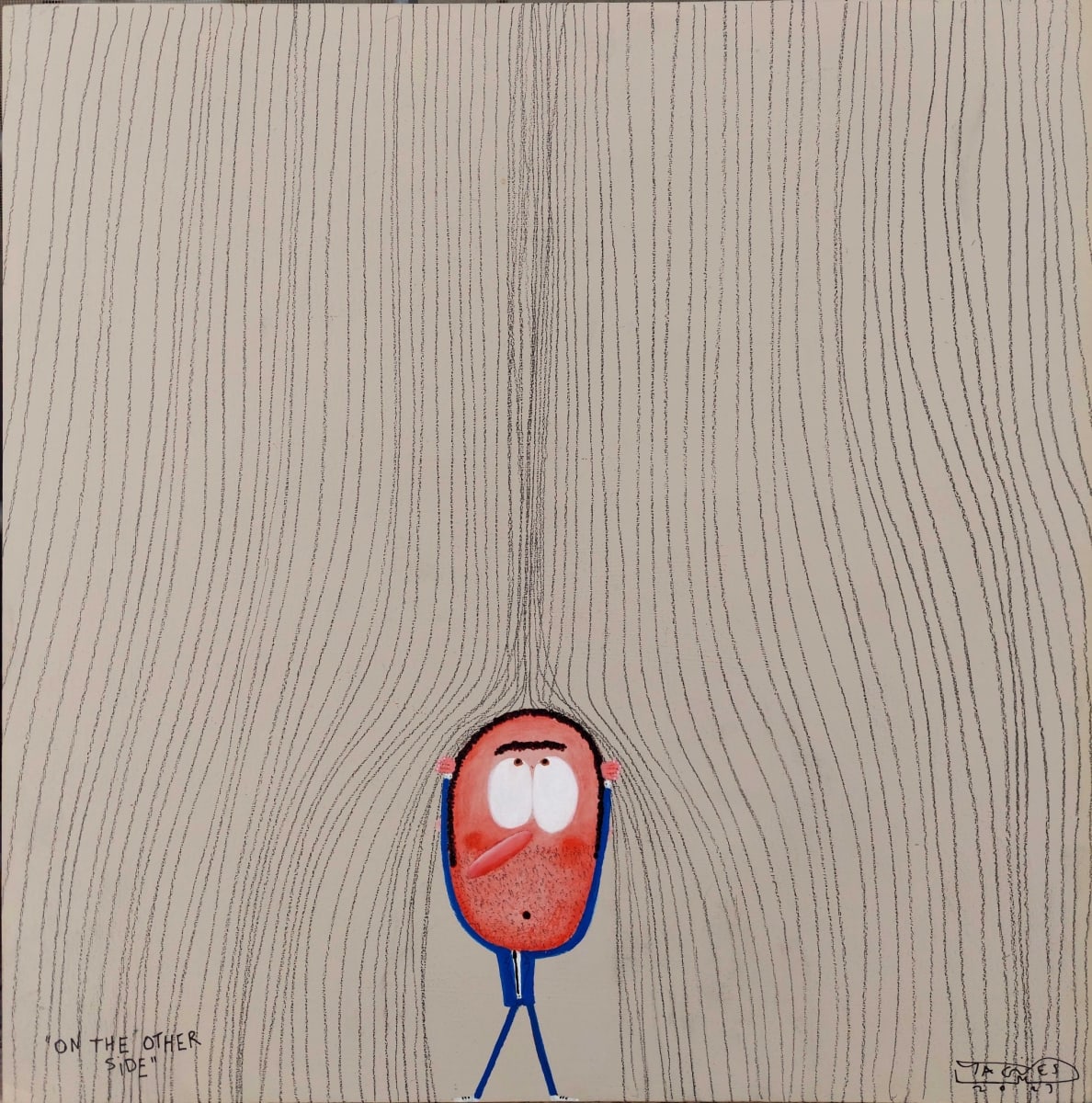 On the other side 在彼方 by Moisés Yagües 