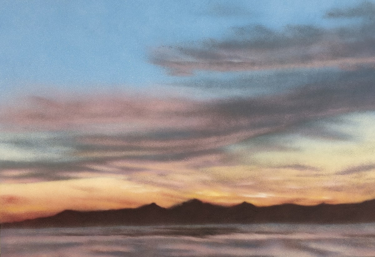 The last light on the lake of Bolsena 博爾塞納湖上最後的光亮 by Edoardo Cialfi, Image 1.