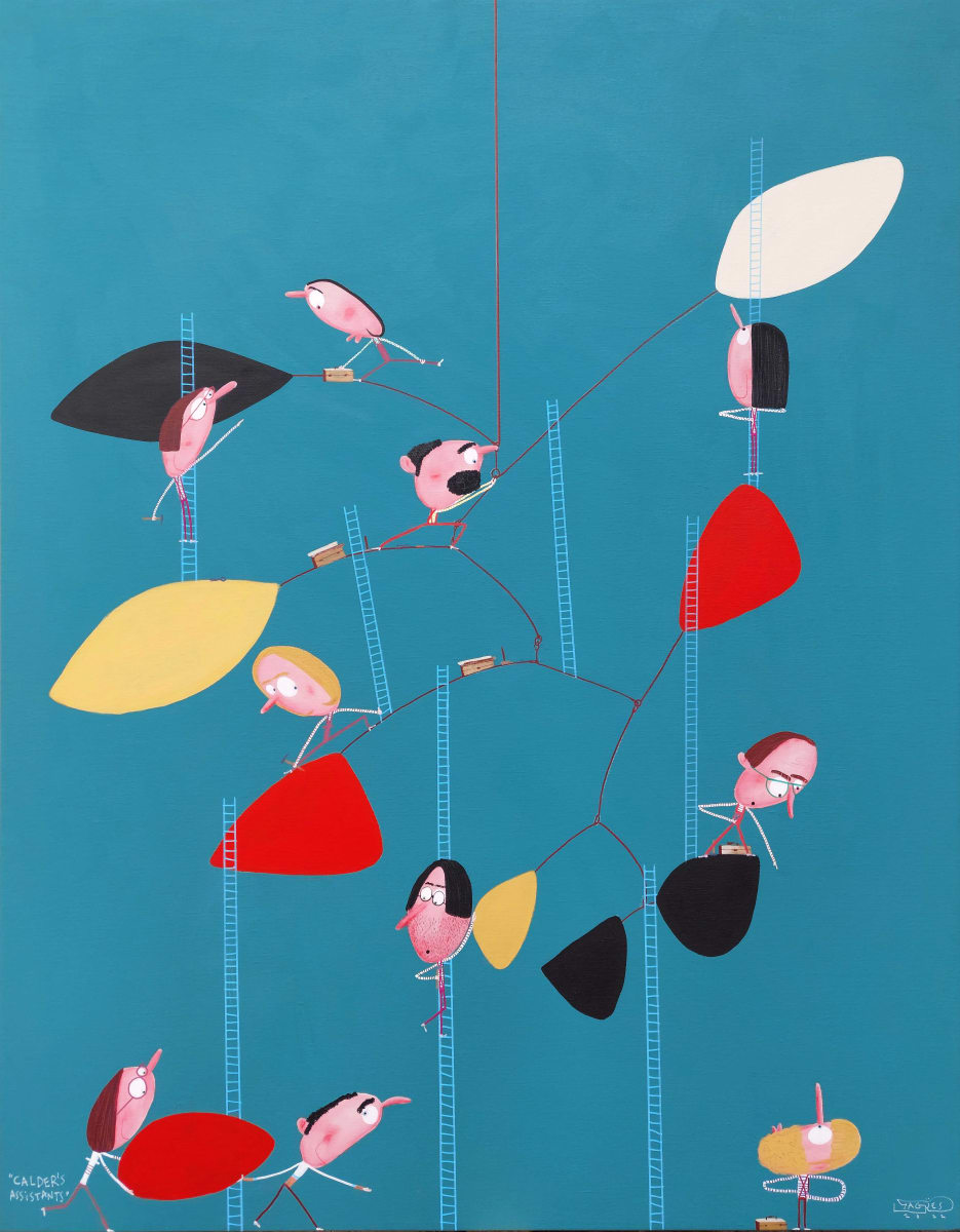 Calder’s assistants 考爾德的助手 by Moisés Yagües, Image 6.