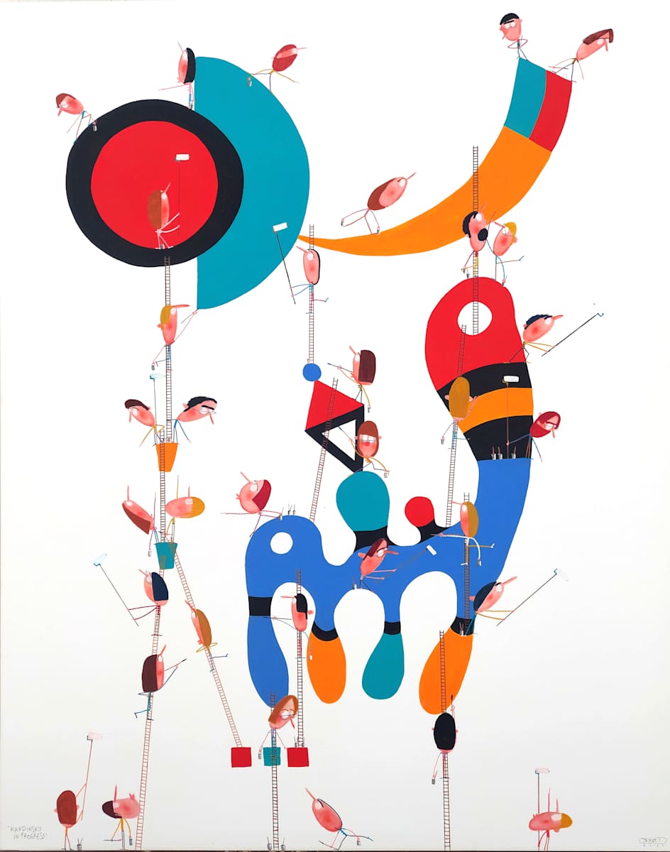 Kandinsky in progress 康丁斯基製作中 by Moisés Yagües, Image 3.