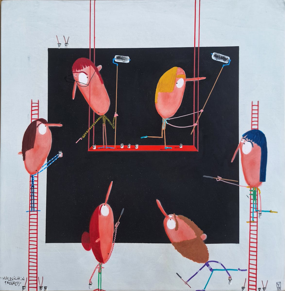 Malevich in progress 馬勒維奇進行中 by Moisés Yagües, Image 1.