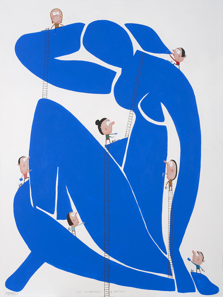 Matisse’s Assistants 馬蒂斯的助手 by Moisés Yagües 