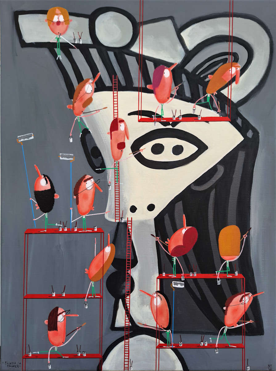 Picasso in Progress 畢卡索製作中 by Moisés Yagües, Image 8.