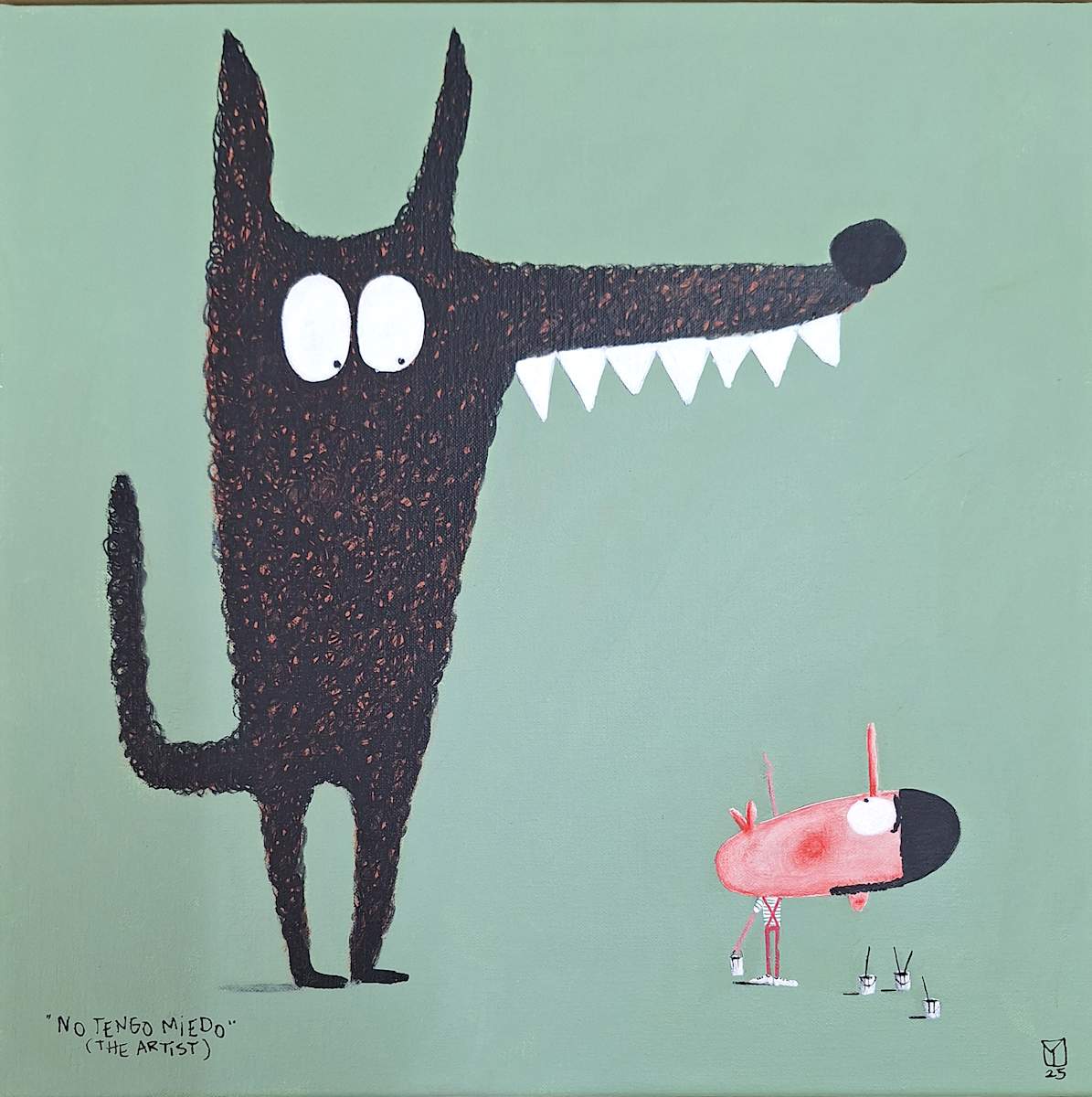 I am not afraid (The Artist) 我不害怕（藝術家） by Moisés Yagües, Image 1.