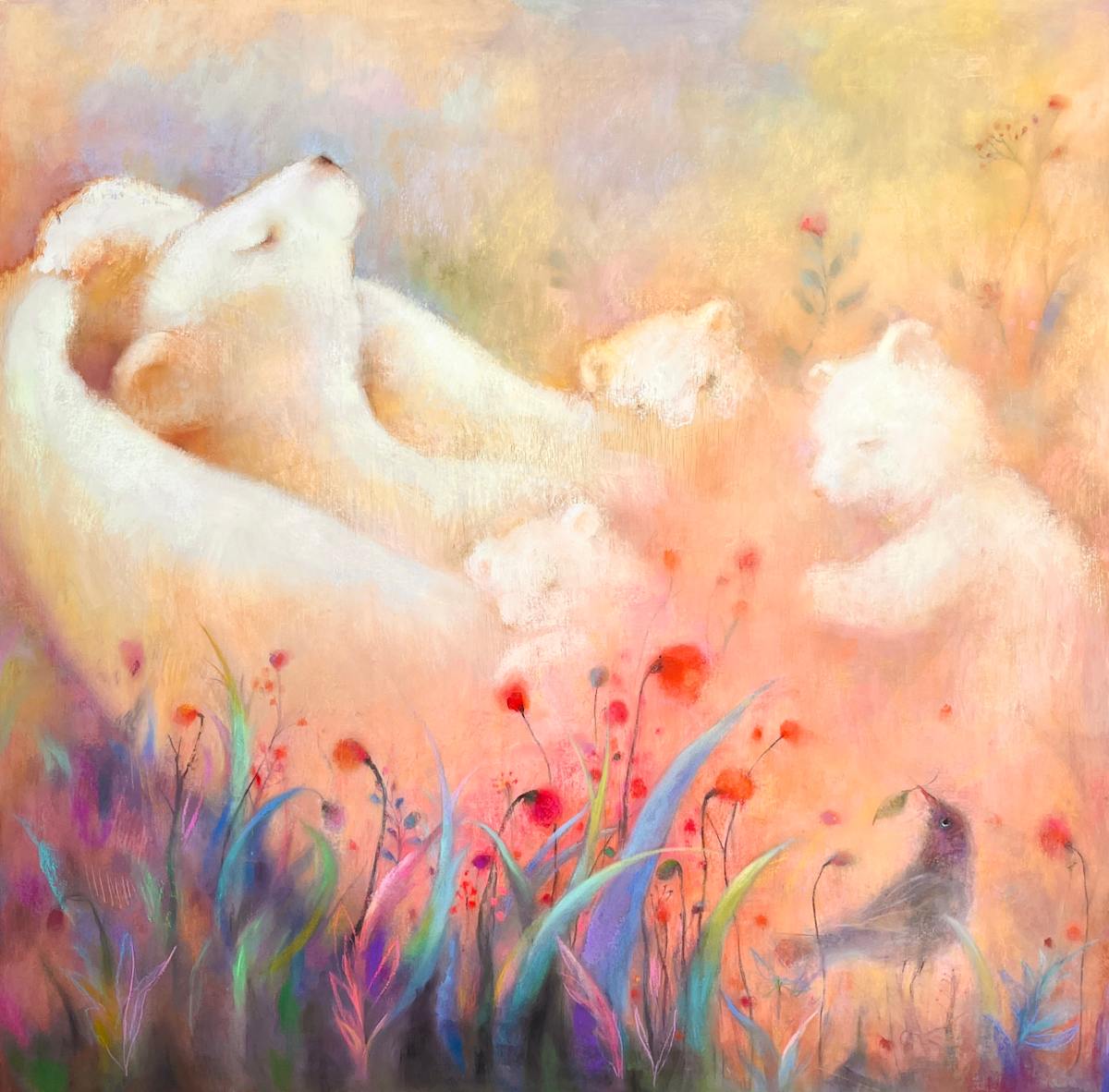 溫暖懷抱 Warm Hug by 羅丹 Luo Dan, Image 1.
