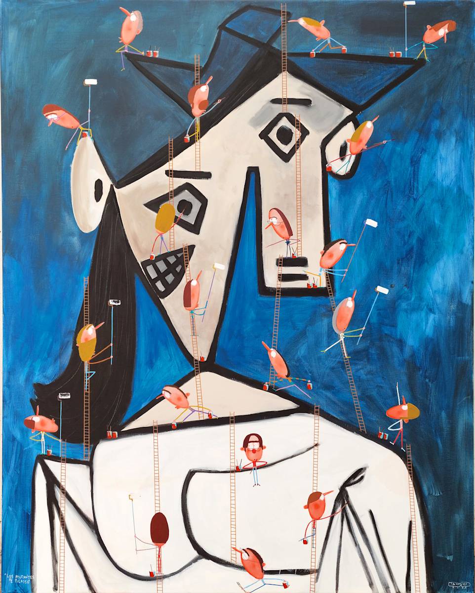 Picasso’s   assistants 畢卡索的助手們 by Moisés Yagües, Image 7.